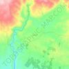 Gaura topographic map, elevation, terrain