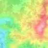 L'Hérisson topographic map, elevation, terrain