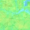 Jones Creek topographic map, elevation, terrain