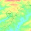 Fisherville topographic map, elevation, terrain