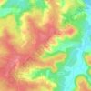 La Borie de Prussi topographic map, elevation, terrain