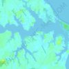 Sunnybank topographic map, elevation, terrain