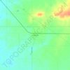 Mulkeytown topographic map, elevation, terrain