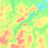 Bandar Nagori topographic map, elevation, terrain