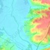 Loure topographic map, elevation, terrain