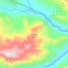 Wenam topographic map, elevation, terrain