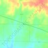 Bowen topographic map, elevation, terrain