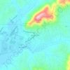 Hoopers Creek topographic map, elevation, terrain