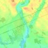 Thamesford topographic map, elevation, terrain