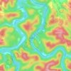 Sproul topographic map, elevation, terrain