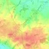 Beaulieu topographic map, elevation, terrain