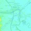 Inalahan topographic map, elevation, terrain