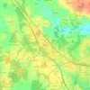 Kerstran topographic map, elevation, terrain