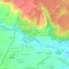 Le Charme topographic map, elevation, terrain