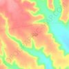 Four Corner Windmill topographic map, elevation, terrain