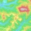 Tribil Superiore / Gorenji Tarbij topographic map, elevation, terrain