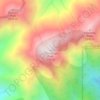 Cucamonga Peak topographic map, elevation, terrain