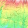 Cihideung topographic map, elevation, terrain