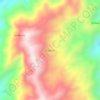 El Agrado topographic map, elevation, terrain