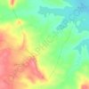 Las Rocas topographic map, elevation, terrain