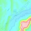 Caineville topographic map, elevation, terrain