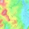 Arzy topographic map, elevation, terrain