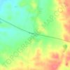 Hamdun topographic map, elevation, terrain