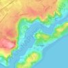Isla Tenglo topographic map, elevation, terrain