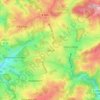 Spitze topographic map, elevation, terrain
