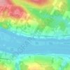 Douglas topographic map, elevation, terrain