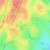 Juba Villas topographic map, elevation, terrain