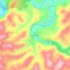 McCrea Furnace topographic map, elevation, terrain