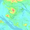 Maumelle topographic map, elevation, terrain
