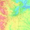Petersburg topographic map, elevation, terrain