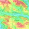 Holland topographic map, elevation, terrain