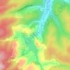 Villafranca Montes de Oca topographic map, elevation, terrain