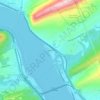 Heckton topographic map, elevation, terrain
