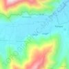 Purhuay topographic map, elevation, terrain