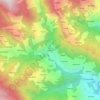 Chhatri topographic map, elevation, terrain