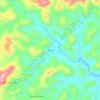 Prata topographic map, elevation, terrain