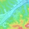 Vilardell topographic map, elevation, terrain