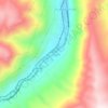 Curipata topographic map, elevation, terrain