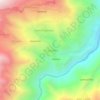 Vilcabamba topographic map, elevation, terrain