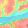 Owen topographic map, elevation, terrain