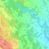 Dove Creek topographic map, elevation, terrain