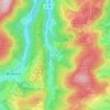 Untervalme topographic map, elevation, terrain