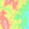 Patrocenio topographic map, elevation, terrain