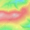Dunkery Beacon topographic map, elevation, terrain