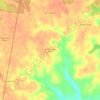 Gallant Green Woods topographic map, elevation, terrain