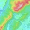 Cumberland Gap topographic map, elevation, terrain